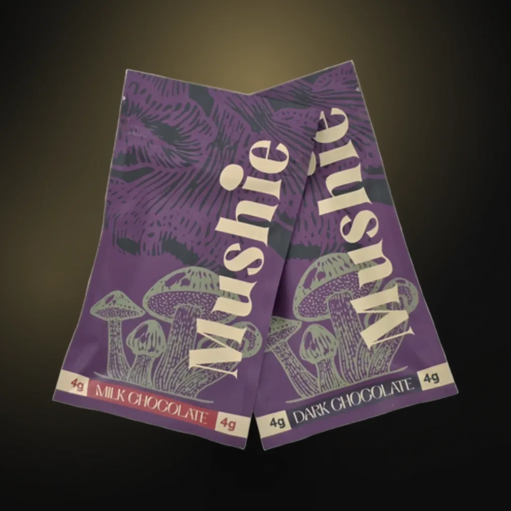 Mushie Microdosing Chocolates | 4g Total | Precision-Dosed Chocolate Bars