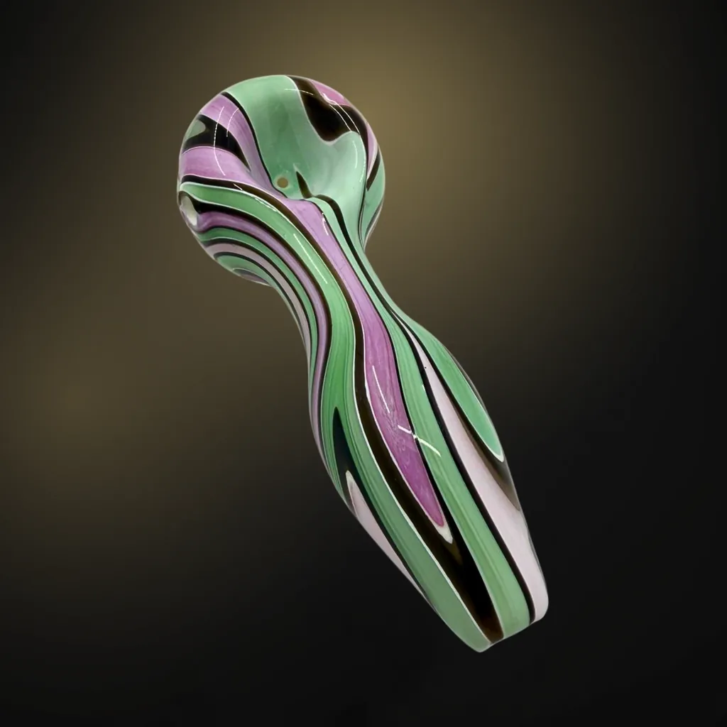 Handcrafted Glass Pipe - #1131 - Image 1