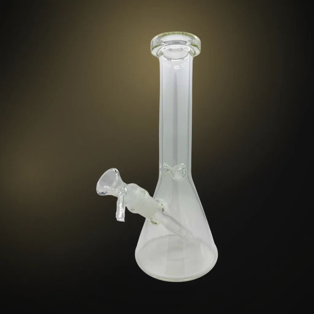 Custom Handcrafted Glass Bong 10" - #1124 - Image 1