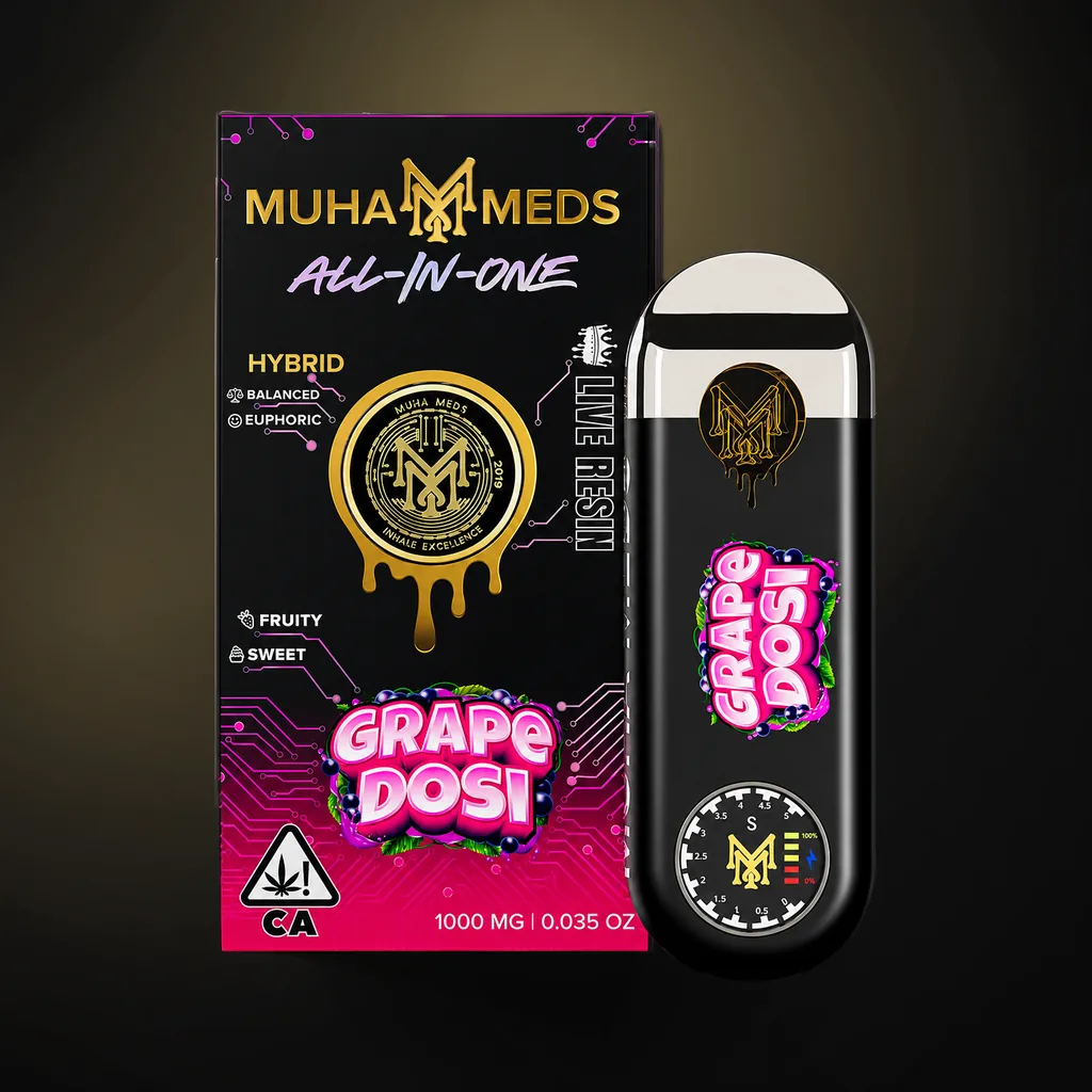 Muha Meds Live Resin - Disposable - 2G - Image 1