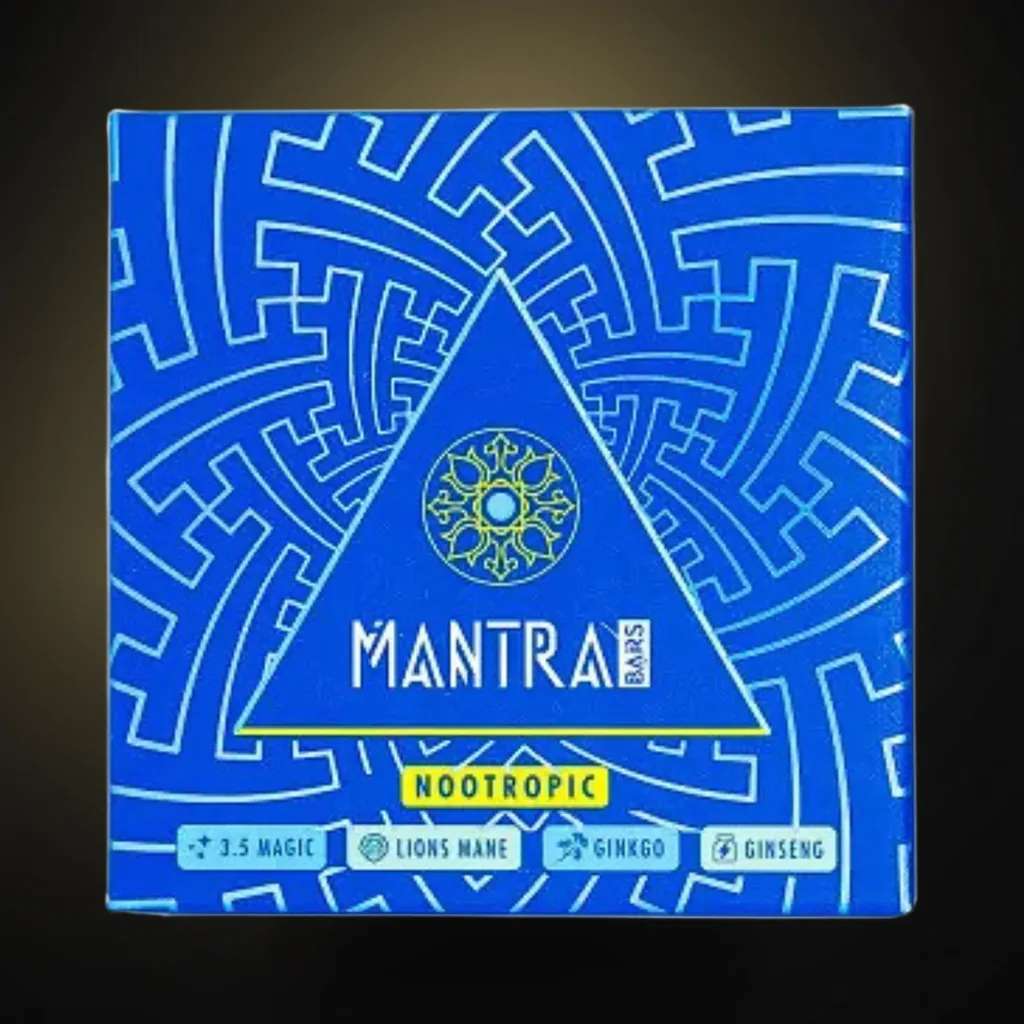 Mantra Nootropic Chocolate Bars | Functional Chocolate | 3.5g Bar