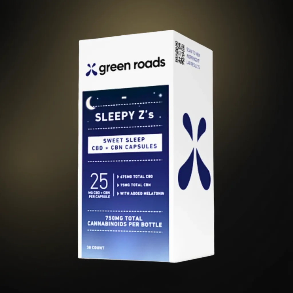 Sweet Sleep CBD Capsules | 30 Count | 750mg Total - Image 1