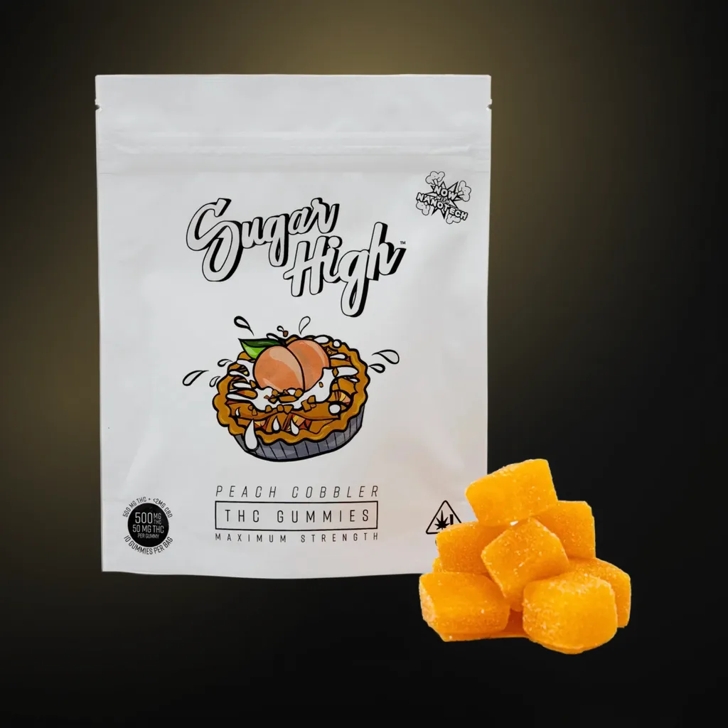 Sugar High THC Gummies | 500mg THC | 50mg Per Gummy - Image 1