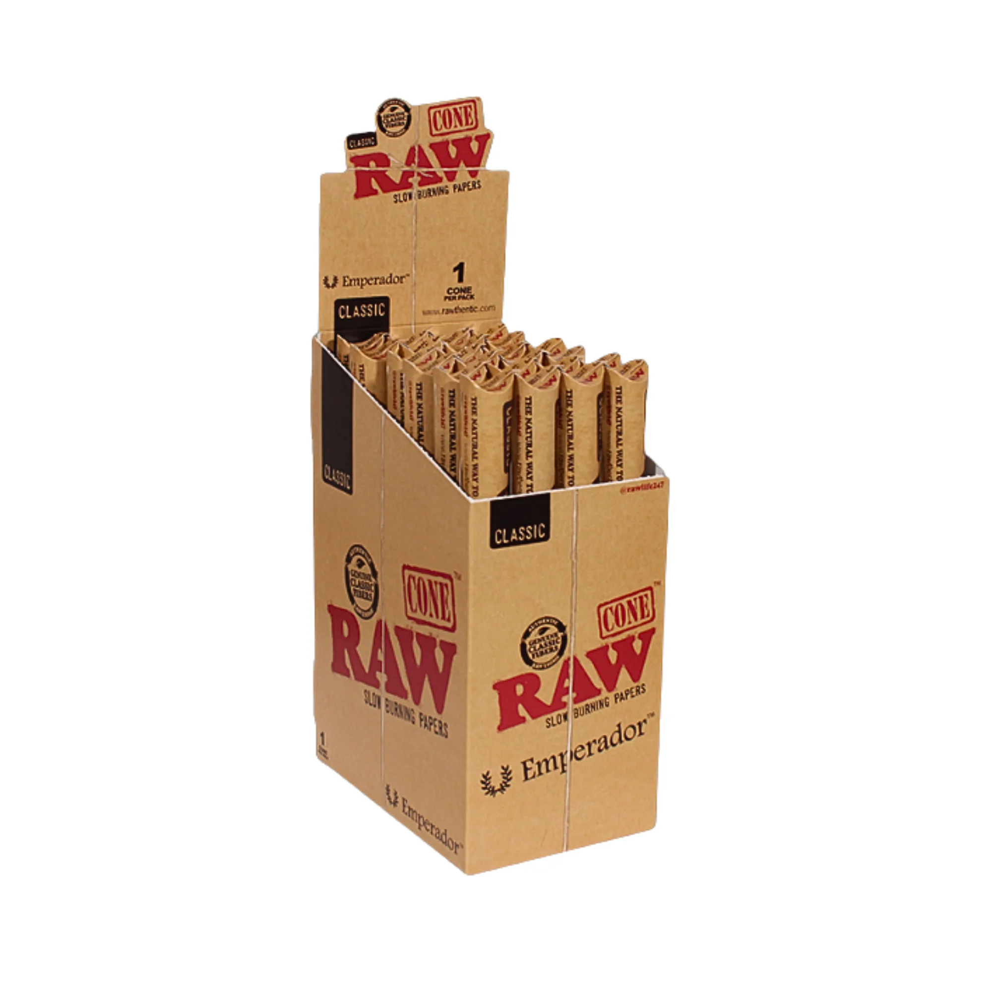 RAW Classic Emperador Cones 8 Inches