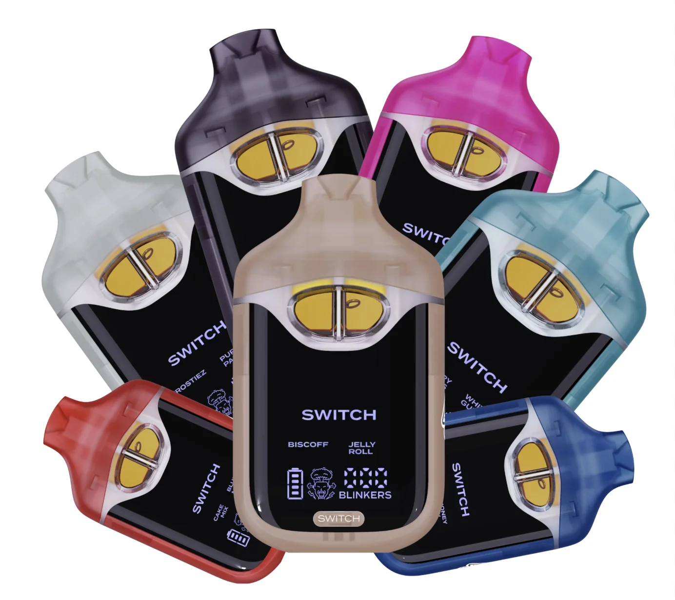 V4 Dual-Strain Disposable – Liquid Diamonds + Live Resin – 2G Toggle Device - Image 1