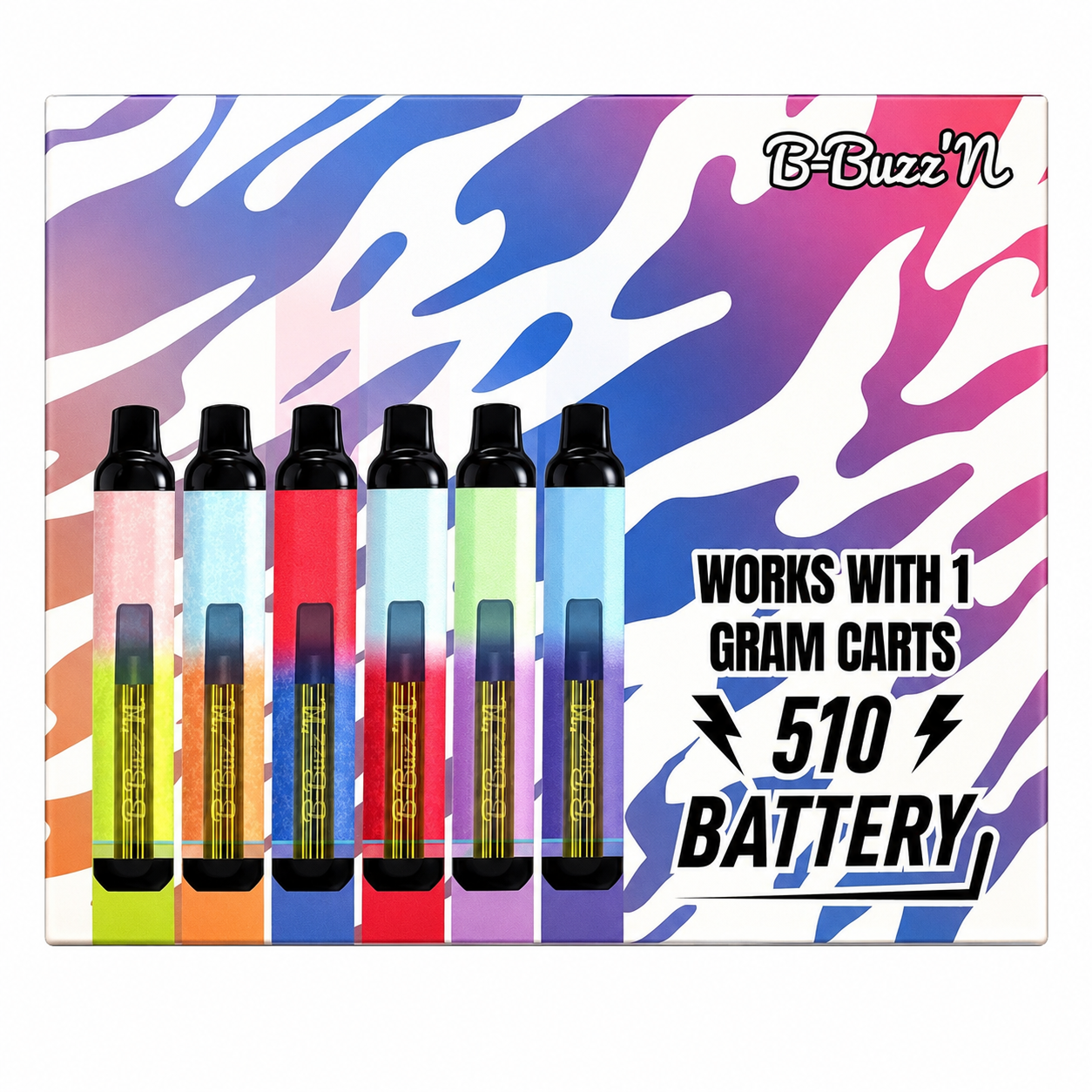 B-Buzz’n Secret Stash Stick Box 510 Battery - Image 1