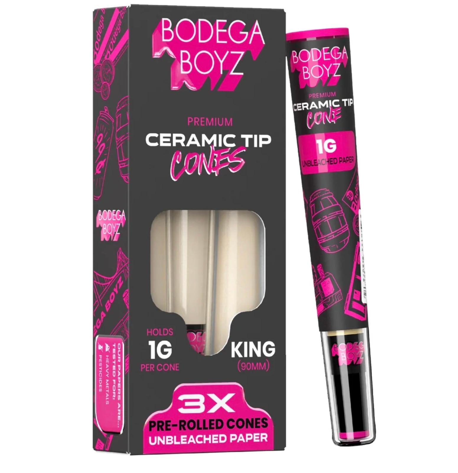 BODEGA BOYZ 3PK 1.0G CERAMIC TIP CONES