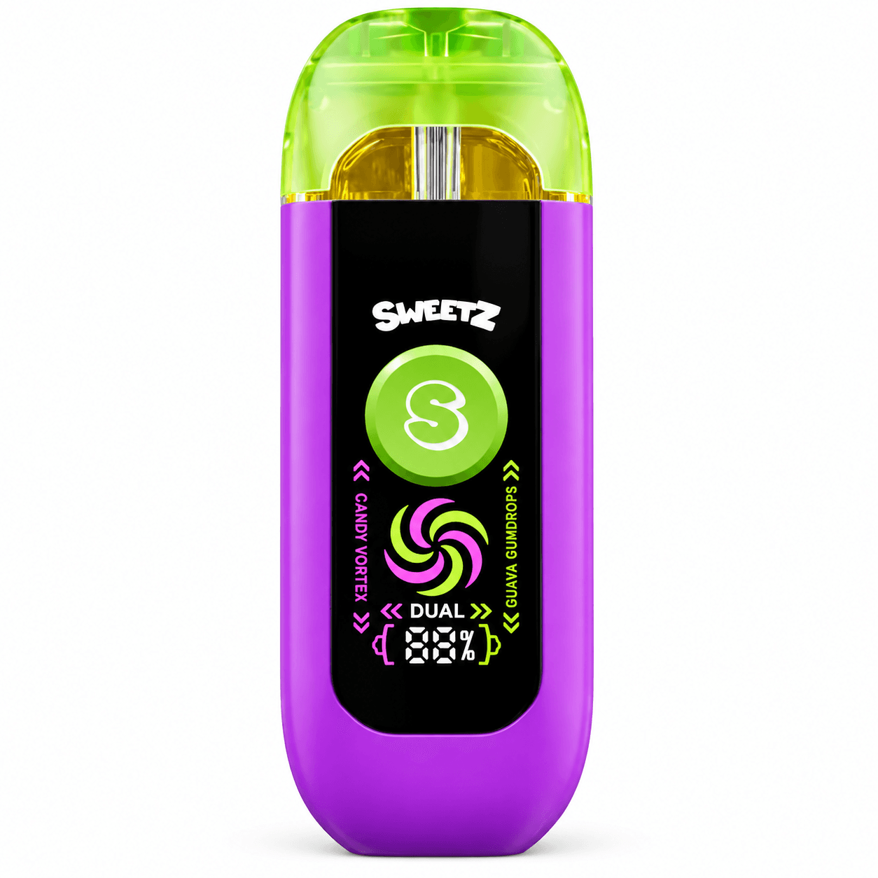 SWEETZ SPINNERS DISPOSABLE 2G - DUAL FLAVOR - LIQUID DIAMONDS + LIVE SAUCE