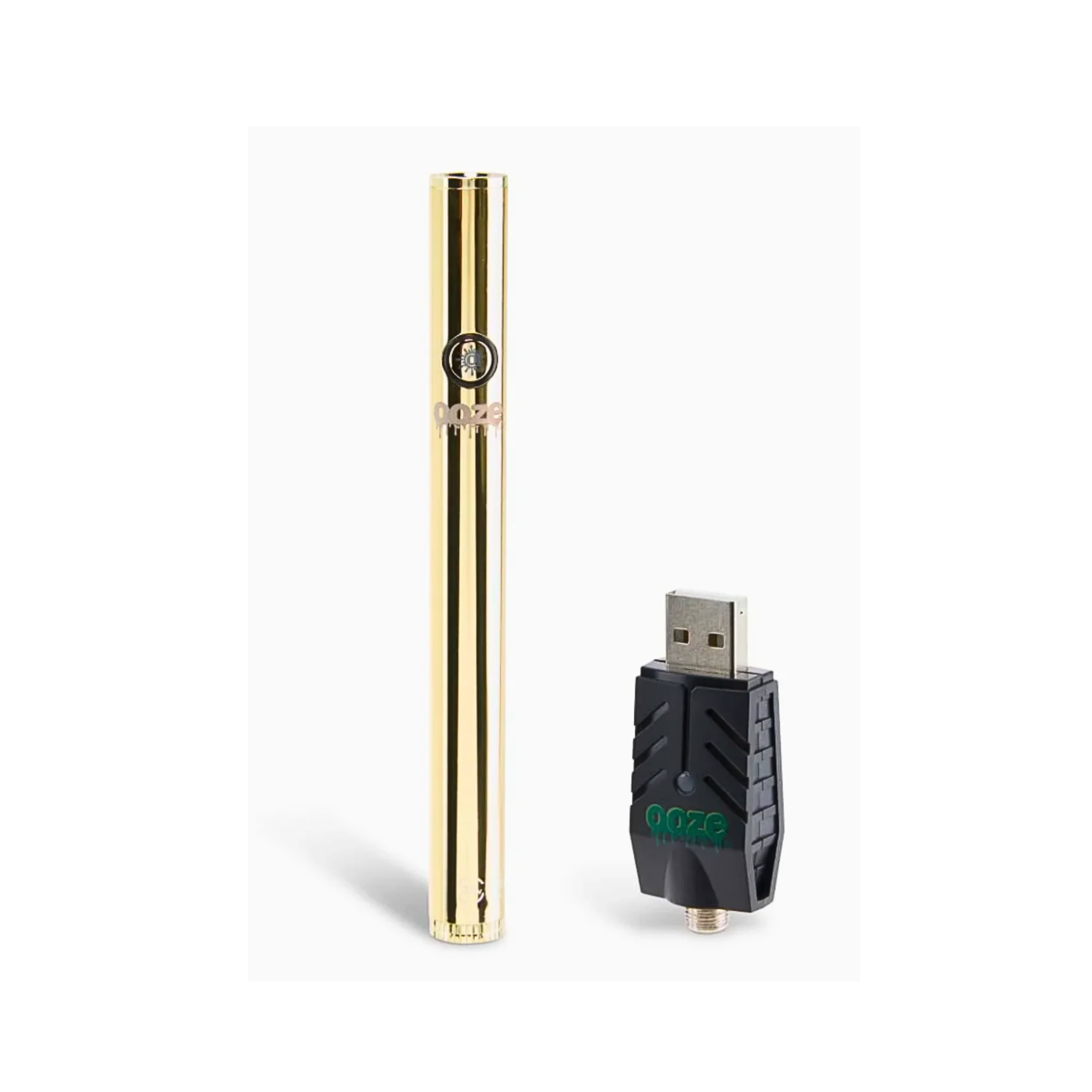 Slim Twist Vape Battery – White - Image 1