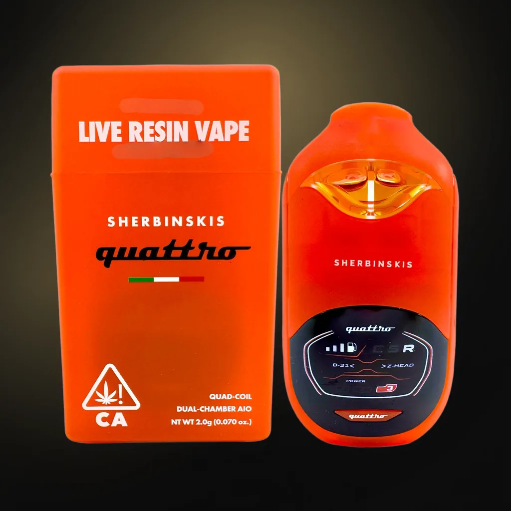oz dual flavor vape Sherbinskis Quattro Live Resin 2g Disposable Posh Prom Noir Flavor:Purple Rain Ice Vape Mods & Vaping